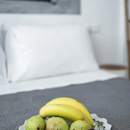 White And Grey Chora Apartman Mykonos Town